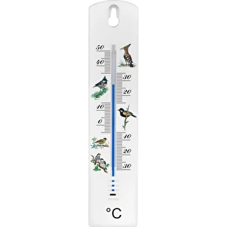 Универсален термометър с графика - птици (-30°C до +50°C) 20 см