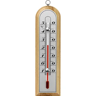 Стаен термометър със сребриста скала (-10°C до +50°C) 16 см микс