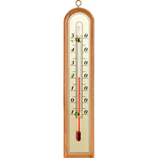 Стаен термометър със златна скала (-10°C до +50°C) 22 см, микс