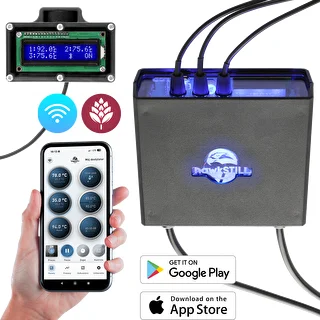 Комплект hawkSTILL Wi-Fi IQ – дестилационен термометър с Wi-Fi и дисплей