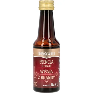 Есенция с вкус на Вишна с бренди, 40 ml - за 4 L