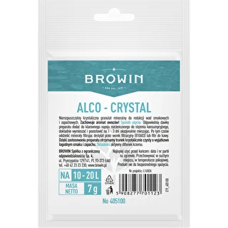Alco-crystal - средство за подобряване на качествата на алкохолните напитки