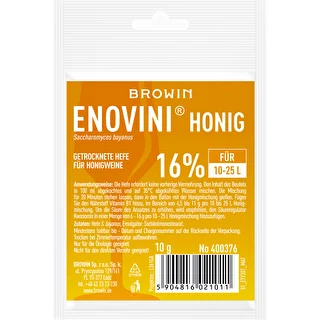 Сухи дрожди за медовина Enovini HONEY 10 g