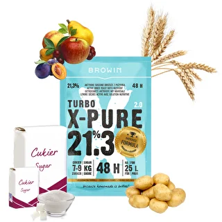Дрожди Turbo X-Pure 21,3% 48 ч, 25 л – photo 4