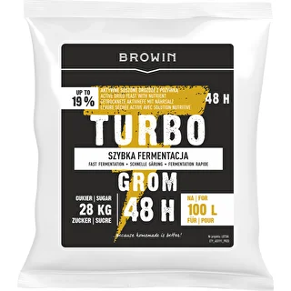Алкохолни дрожди Turbo Grom 48 ч 100 л