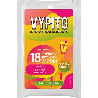 VYPITO 12%, саше за 18 коктейла – Multitropic, 126 г