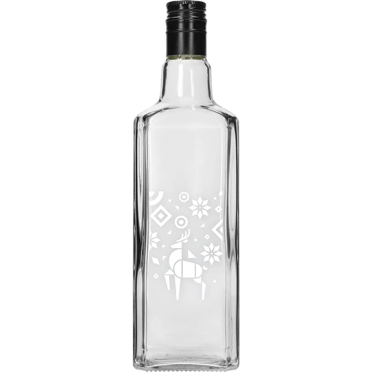Бутилка Tynktura, 500 ml със завиваща се капачка – Празничен северен елен