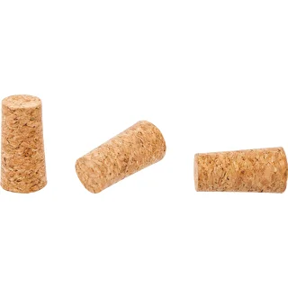 Естествена конусна коркова тапа fi16/21mm - агломерирана - 100 бр.