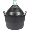 Дамаджана за вино 34 L в пластмасов кош - 7 