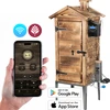 Пушилня с Wi-Fi, 200 л - dragON WOOD 100IQ с електрически нагревателен модул и контролер, на дърва - 8 