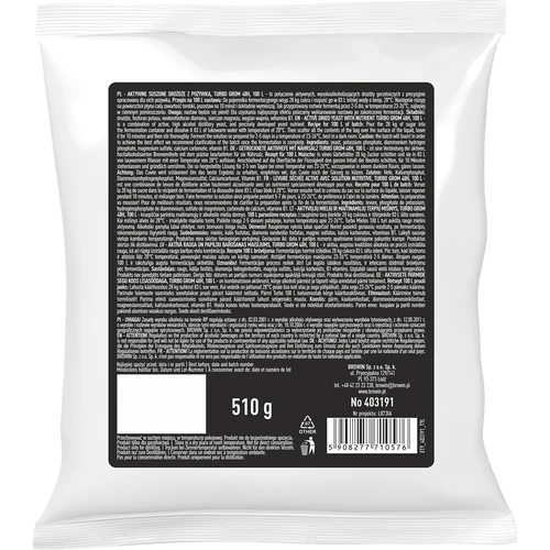 Алкохолни дрожди Turbo Grom 48 ч 100 л - 2