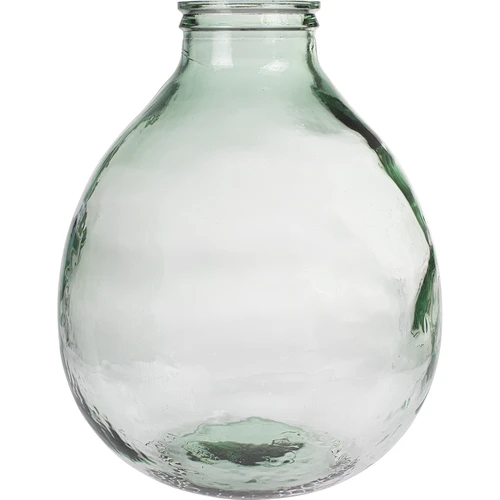 Балон за вино 34 л с широко гърло в пластмасов кош. - 2