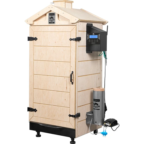Безрамкова пушилня dragON PLYWOOD NATURE с Wi‑Fi контролер, 200 л - 2
