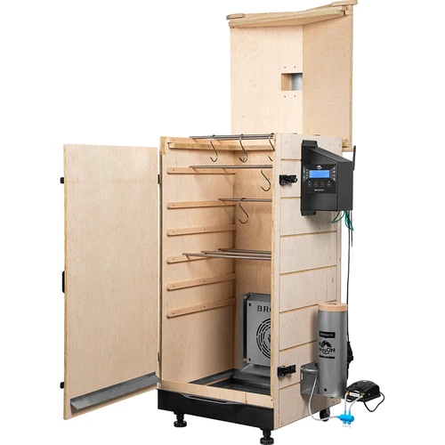 Безрамкова пушилня dragON PLYWOOD NATURE с Wi‑Fi контролер, 200 л - 3