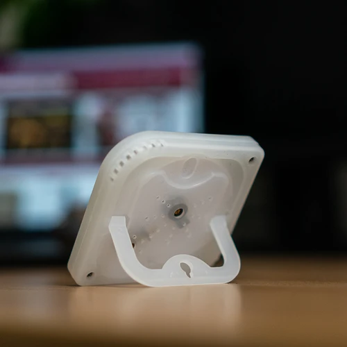 Биметален вътрешен термометър с хигрометър (-20 до +50°C), бял - 9