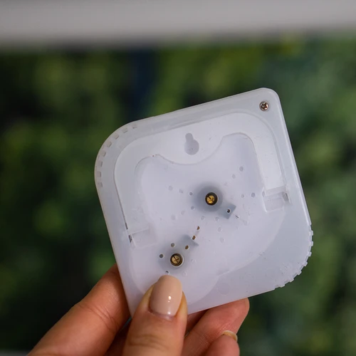 Биметален вътрешен термометър с хигрометър (-20 до +50°C), бял - 10