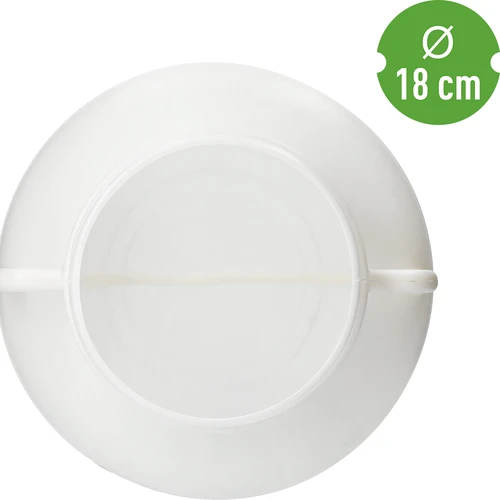 Буре Kiszonka 30 л - бяло, дръжки - 4