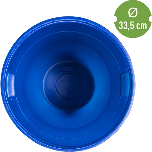 Буре за кисело зеле 85 L, с притискащ обръч, синьо, Sterk - 4