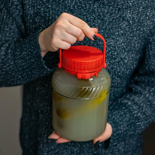 Буркан 2 л с пластмасов капак - 6