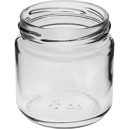 Буркан 212 мл фи 66/4 с капачка в цвят бордо, 6 бр. - 4