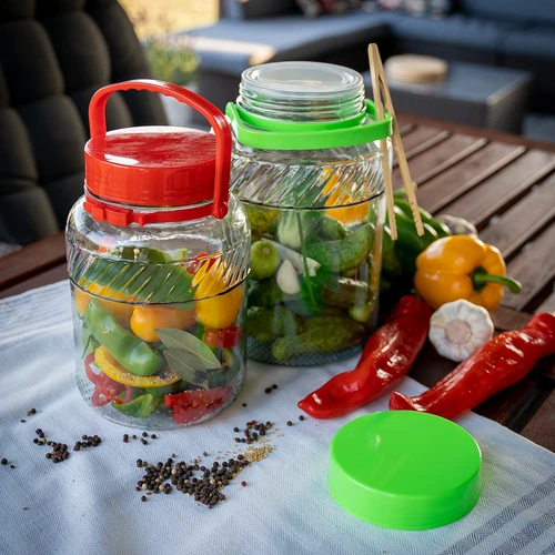 Буркан 3 л с пластмасов капак - 7