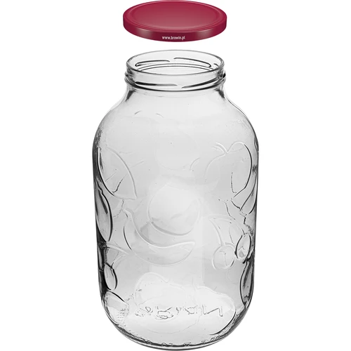 Буркан 5 л с цветна винтова капачка фи 100 - 2