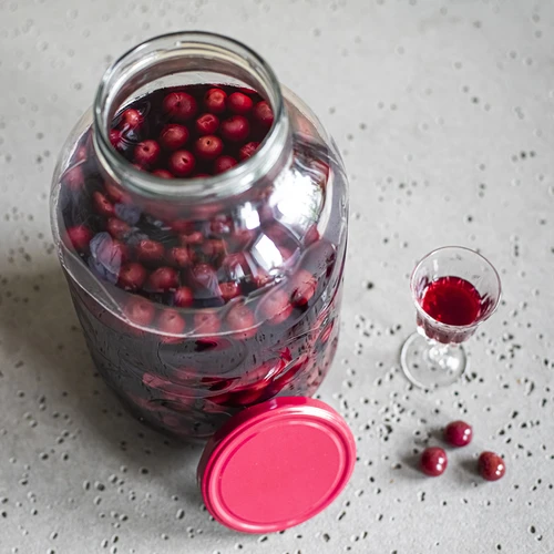 Буркан 5 л с цветна винтова капачка фи 100 - 8