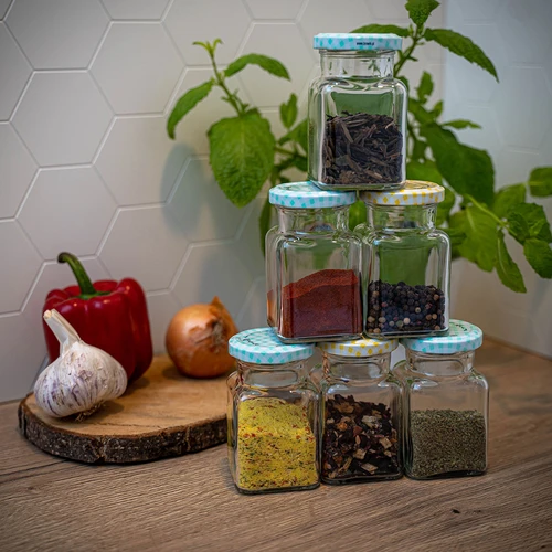 Буркан TO 150 ml „Четири ъгъла” fi 53 капачка - 6 бр. - 10