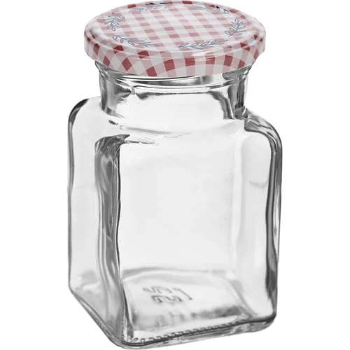 Буркан TO 150 ml „Четири ъгъла” fi 53 капачка - 6 бр. - 3