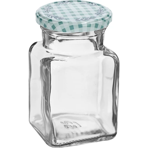 Буркан TO 150 ml „Четири ъгъла” fi 53 капачка - 6 бр. - 4