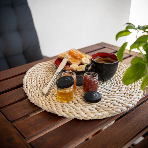 Буркан TO 40 мл с черна капачка фи 43 - 10 бр. - 8