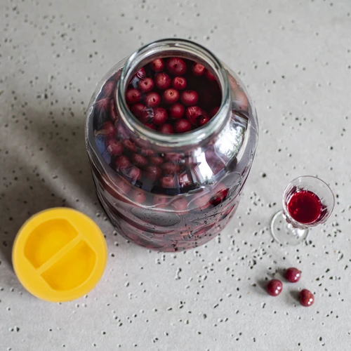 Буркан TO 5 L и пластмасова капачка фи 100, с дръжка - 6