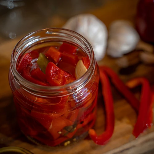 Буркан TO 500 ml със златна капачка fi82/6 - 6 бр. - 7