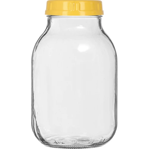 Буркан Twist-Off 3 L и пластмасова капачка фи 100, с дръжка - 3