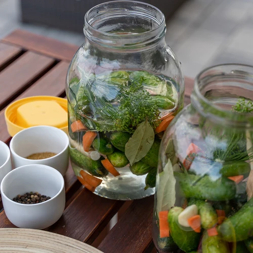 Буркан Twist-Off 3 L и пластмасова капачка фи 100, с дръжка - 6