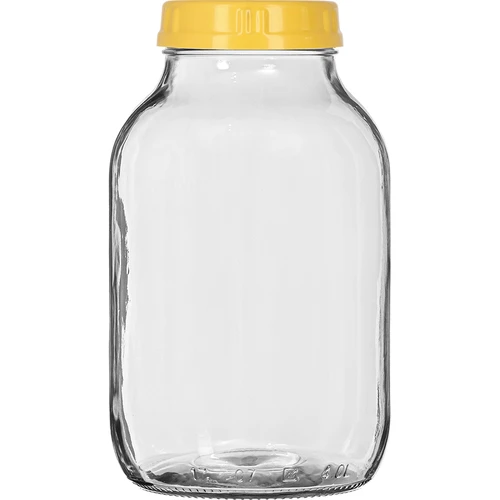 Буркан twist-off 4 L и капачка от пластмаса fi 100 с дръжка - 3