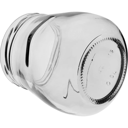 Буркан twist-off 500 мл "Обърната Амфора" с цветна капачка fi 82/6, 6 бр. - 8