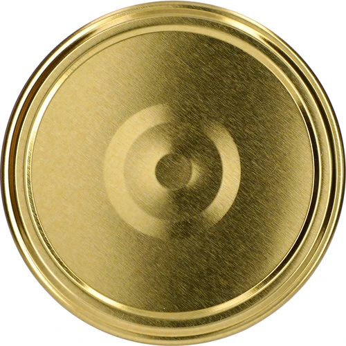 Буркан twist-off, „дебеланко“ 580 мл със златна капачка fi82/6, 6 бр. - 4