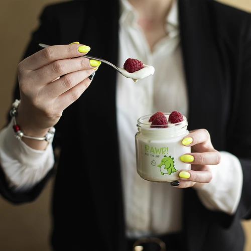 Буркан за деца twist off 212 ml с принт и капачка fi 66/4, 6 бр. - 12