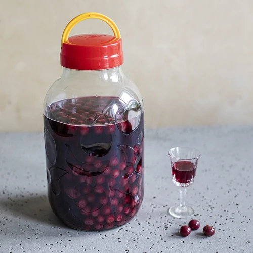 Буркан за наливки 5 л и винтова капачка с дръжка - 6