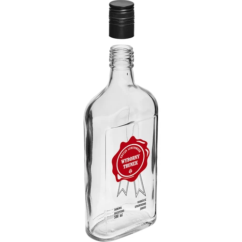 Бутилка 500 мл с винтова капачка, надпис „Wyborny Trunek“, 1 бр. - 3