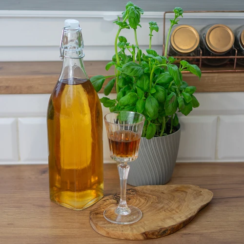 Бутилка 1 л с херметично затваряне – квадратна - 3