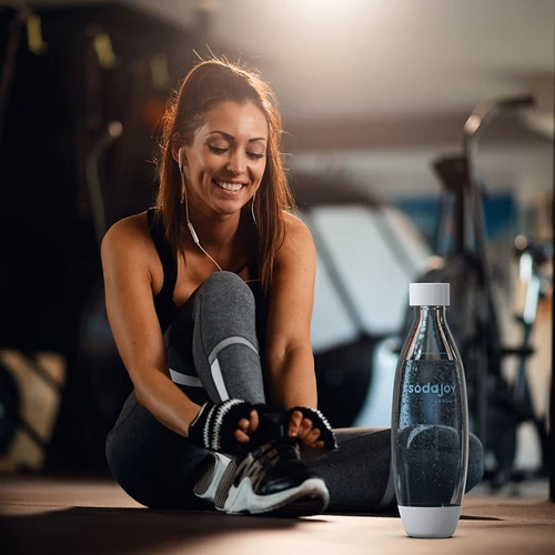 Бутилка 1 л за сатуратор с капачка - 8