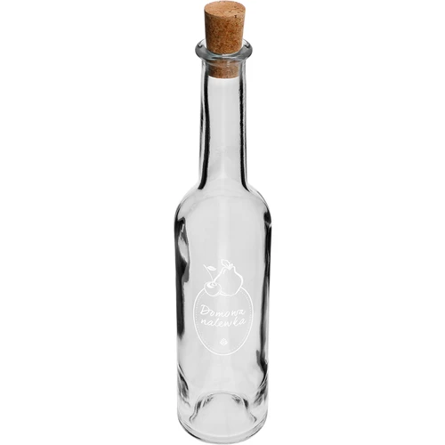 Бутилка 350 мл с коркова тапа, надпис Домашен ликьор - 2