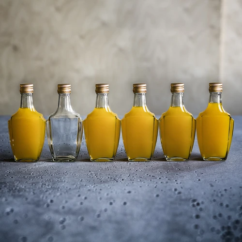 Бутилка Art Deco 250 мл с капачка фи28 - 8