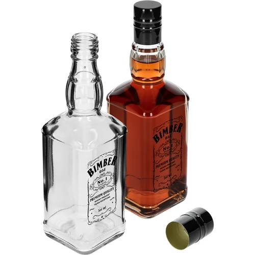 Бутилка Daniels 500 мл с капачка, надпис „Bimber OLD“, 1 бр. - 4