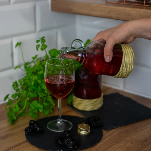 Бутилка Gallone 500 мл с оплетка, с винтова капачка - 5