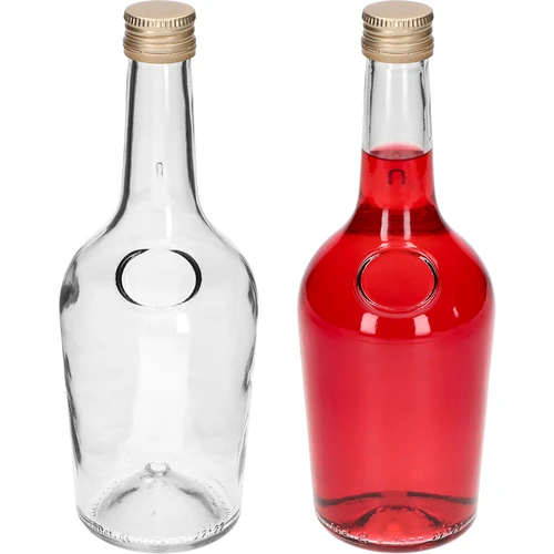 Бутилка GLORIA 0,5 л, със златна капачка фи 28, 1 бр. - 3