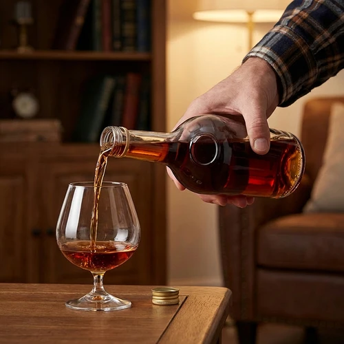 Бутилка GLORIA 0,5 л, със златна капачка фи 28, 1 бр. - 7