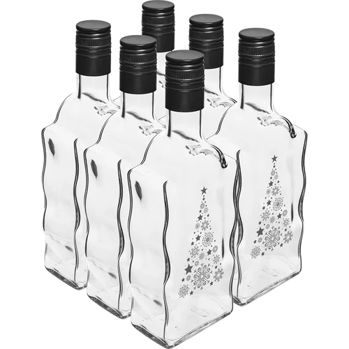 Бутилка Klasztorna 500 мл с капачка, щампа „Елха“, 1 бр. - 4